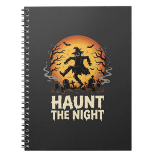 Halloween Mond Trickster Nacht Notizblock