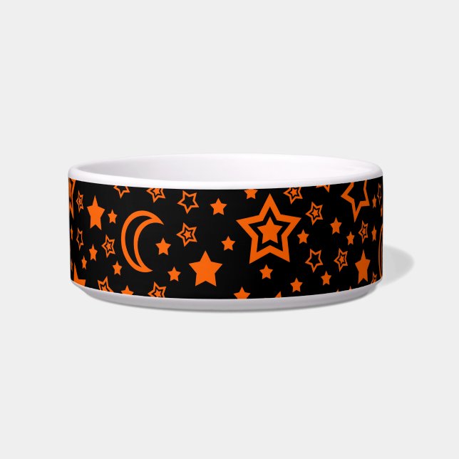 Halloween-Mond u. Schüssel der Stern-(kleiner (Vorderseite)