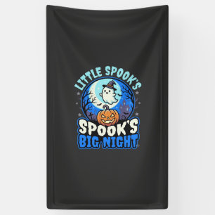 Halloween Mondlicht Baby Geist Banner