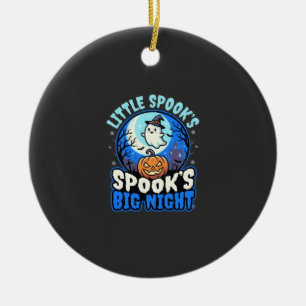 Halloween Mondlicht Baby Geist Keramik Ornament