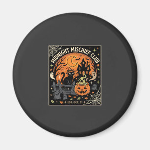 Halloween Mondlicht Katzen Gespenst_2 Magnet