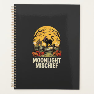 Halloween-Mondlicht-Schabernack Planer