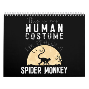 Halloween-Monkey-Creepy-Horror Kalender