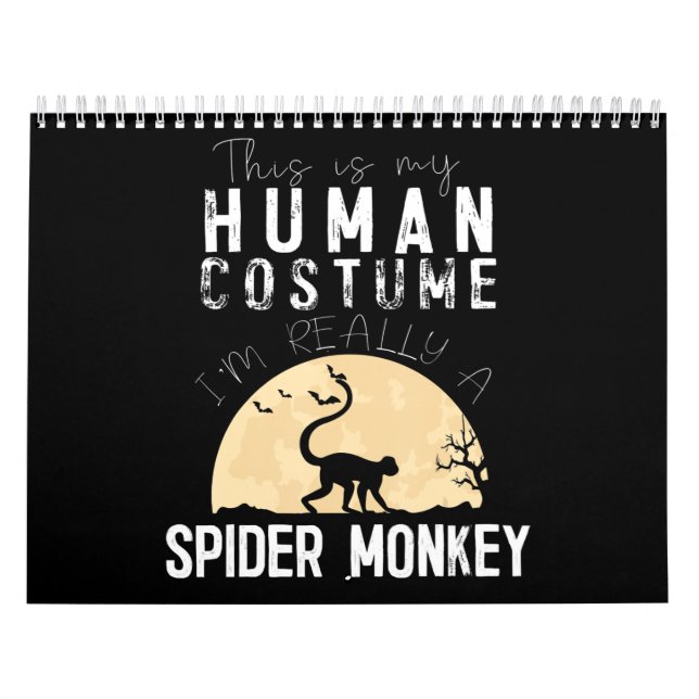 Halloween-Monkey-Creepy-Horror Kalender (Titelbild)