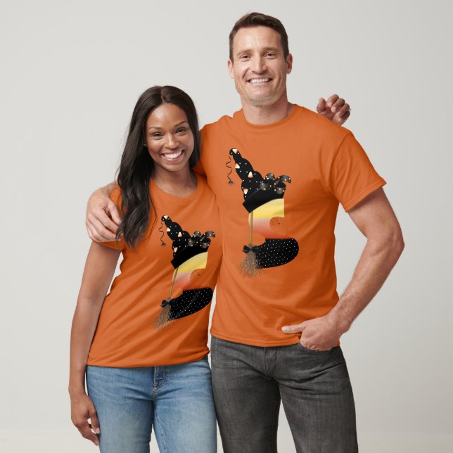 Halloween Monogram Letter S T-Shirt (Unisex)