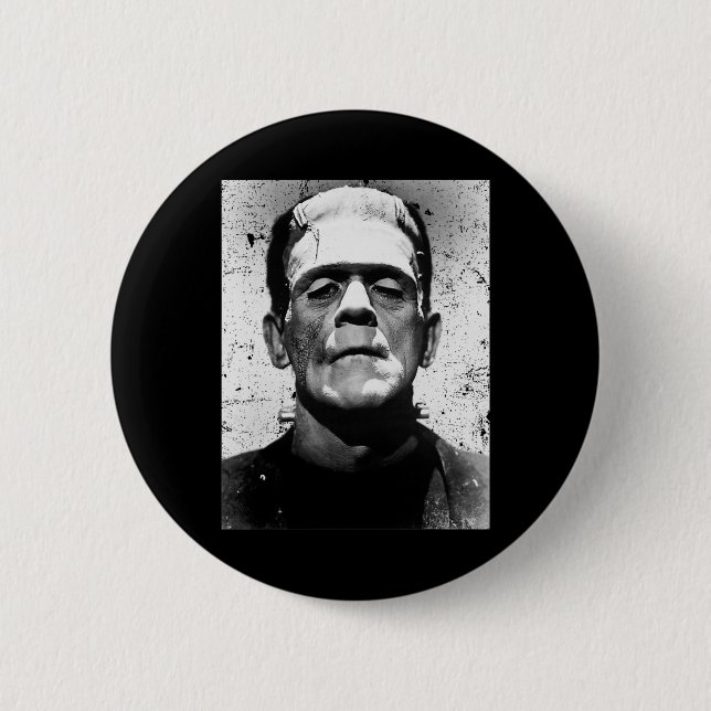 Halloween Monster Horror Movie Monster 1 Button (Vorderseite)