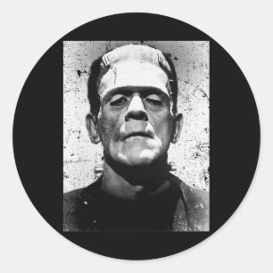 Halloween Monster Horror Movie Monster 1 Runder Aufkleber