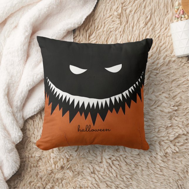 Halloween Monster Kissen (Decke)