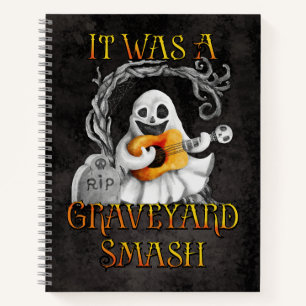 Halloween Monster Mash Ghost Graveyard Smash Notizbuch
