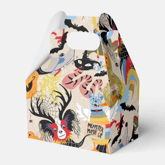 Halloween Monster Mash Up Fvor Box Geschenkschachtel (Vorderseite)