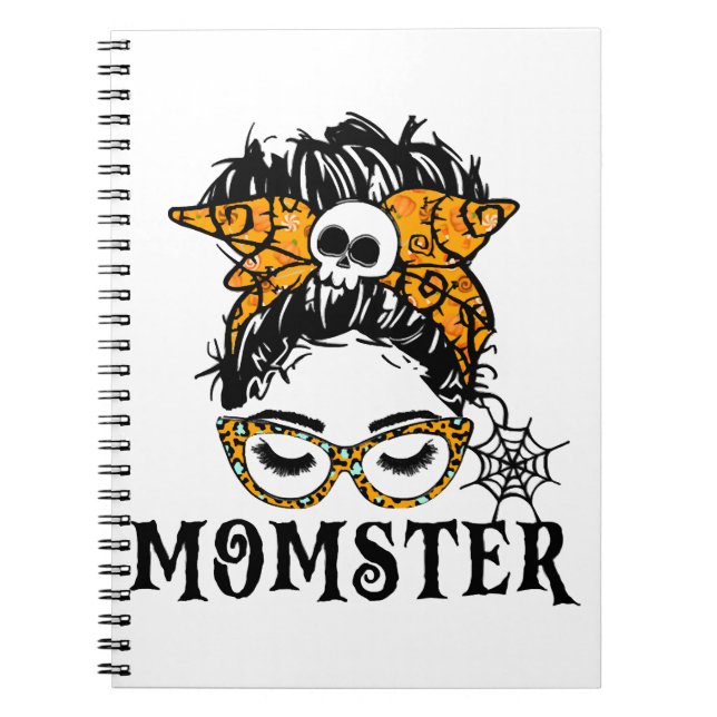 Halloween-Monster  Notizblock (Vorderseite)