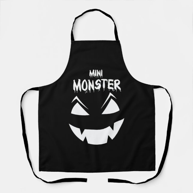 Halloween-Monster Schürze (Vorderseite)