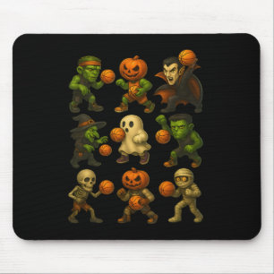 Halloween Monster Sketch Funny Costume spielen Mousepad