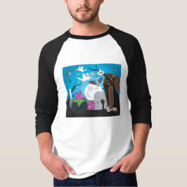 Halloween Monster Szene T-Shirt