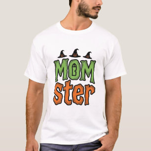 Halloween-Monster Vintage-Mama-Shirt-Design_1 T-Shirt