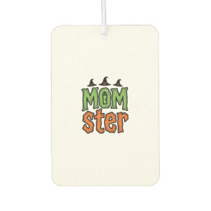 Halloween-Monster Vintage-Mom-Shirt-Design_1 Autolufterfrischer