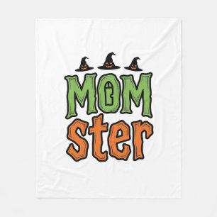 Halloween-Monster Vintage-Mom-Shirt-Design_1 Fleecedecke