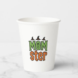 Halloween-Monster Vintage-Mom-Shirt-Design_1 Pappbecher
