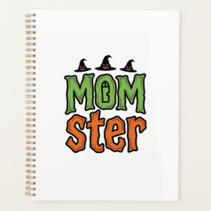Halloween-Monster Vintage-Mom-Shirt-Design_1 Planer