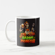 Halloween-Monsterfamilie – Daddy Monster BBQ