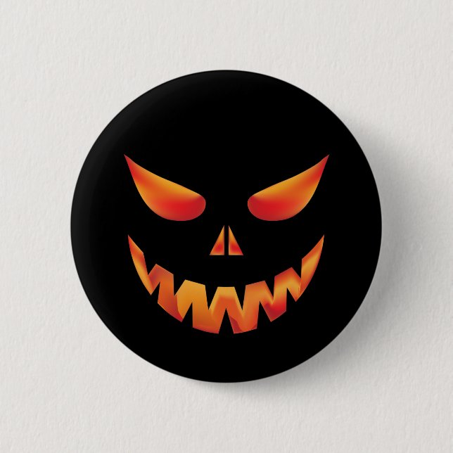 Halloween-Monstergefecht Button (Vorderseite)