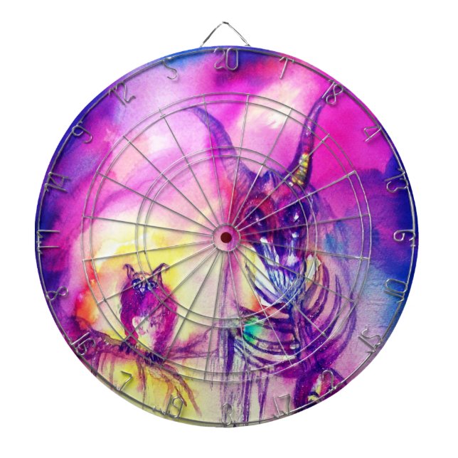 HALLOWEEN MONSTERS / ORK WAR Fantasy Dartscheibe (vorne)