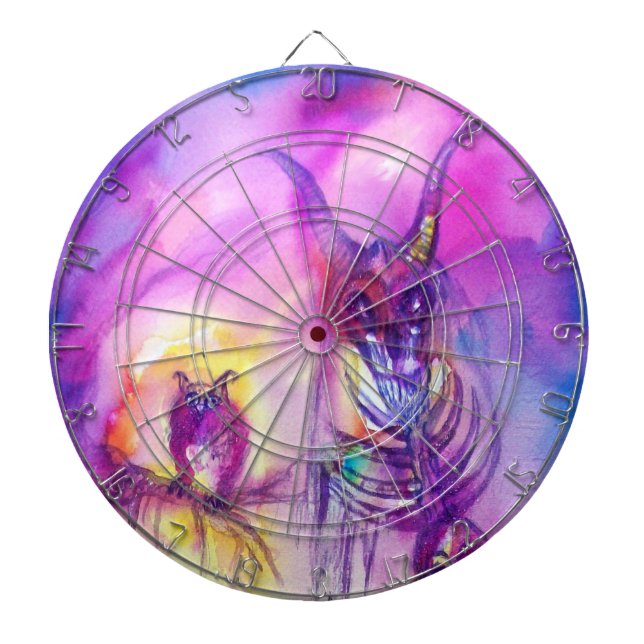 HALLOWEEN MONSTERS / ORK WAR Fantasy Dartscheibe (vorne)