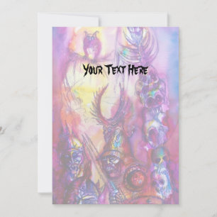 HALLOWEEN MONSTERS / ORK WAR Fantasy Karte