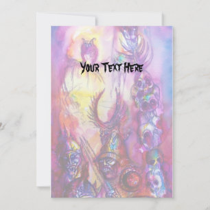 HALLOWEEN MONSTERS / ORK WAR Fantasy Karte