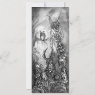 HALLOWEEN MONSTERS / ORK WAR Fantasy Karte