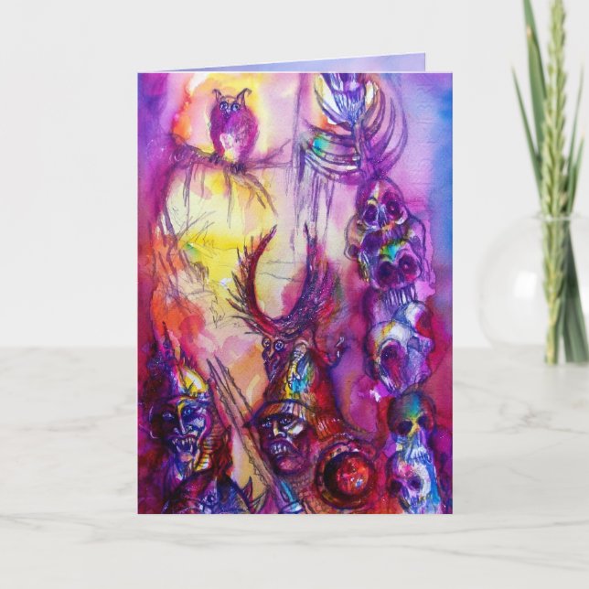 HALLOWEEN MONSTERS / ORK WAR Fantasy Karte (Vorderseite)