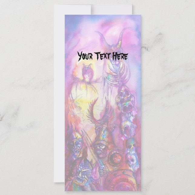 HALLOWEEN MONSTERS / ORK WAR Fantasy Karte (Vorderseite)