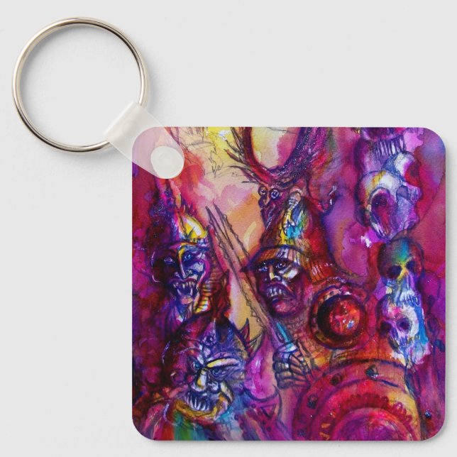 HALLOWEEN MONSTERS / ORK WAR Fantasy Schlüsselanhänger (Vorderseite)