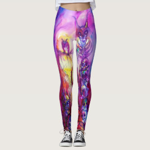 HALLOWEEN MONSTERS / ORKKRIEG Lila Leggings