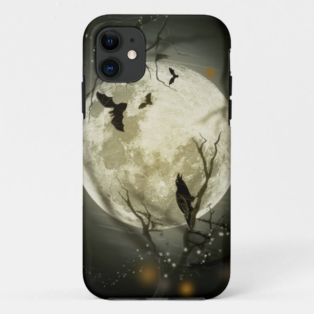 Halloween Moon Case-Mate iPhone Hülle (Rückseite)