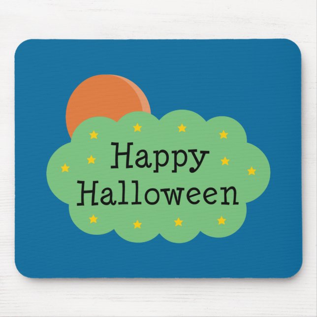 Halloween Moon Mousepad (Vorne)