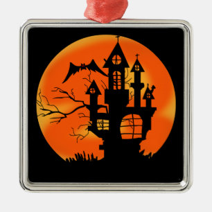 Halloween Moon Ornament Aus Metall