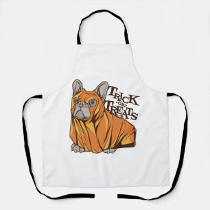 Halloween-Mopps Schürze