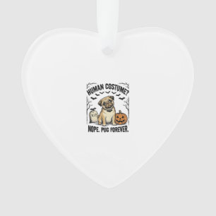 Halloween-Mops-Shirt Vintage Lustiger Hundekostüm Ornament