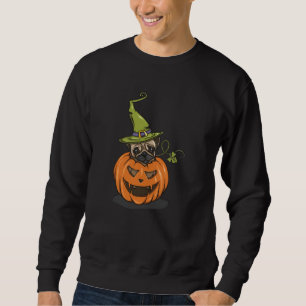 Halloween-Mops Sweatshirt