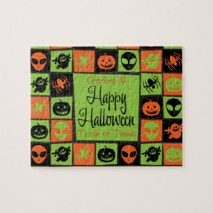 Halloween-Mosaik Puzzle