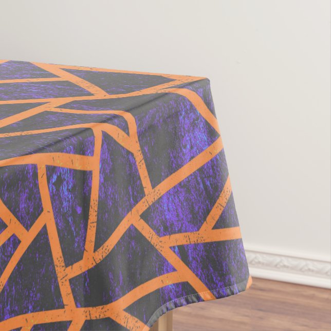 Halloween-Mosaikmuster Tischdecke (Beispiel)