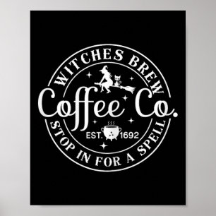 Halloween motif - Hexen Brew-Kaffee und Co Poster
