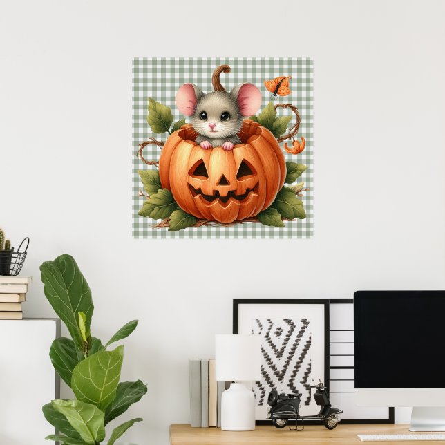 Halloween Mouse Poster (Heimbüro)