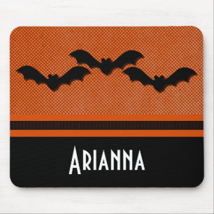 Halloween-Mousepad, Orange Mousepad