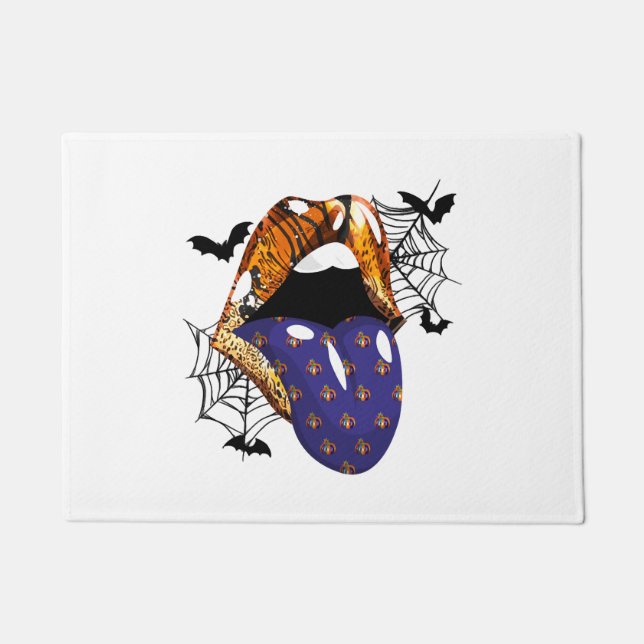 Halloween Mouth Fußmatte (Vorderseite)