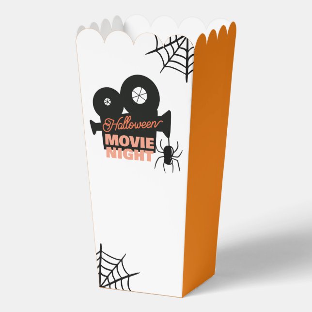 Halloween Movie Night Geschenkschachtel (Rückseite)