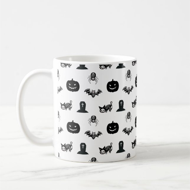 Halloween mugs with a cat theme kaffeetasse (Links)
