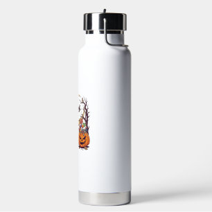 Halloween-Mumie Französische Bulldogge Kürbis Süßi Trinkflasche