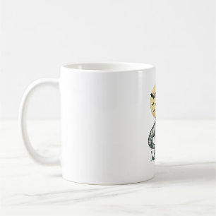 Halloween-Mumie-T-Rex-Süßigkeiten-Eimer Vintage-Ve Kaffeetasse